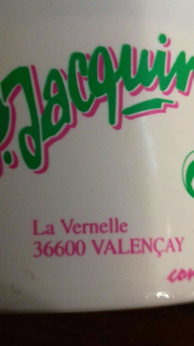 Château de La Loire Crème fraîche P.Jacquin packshot