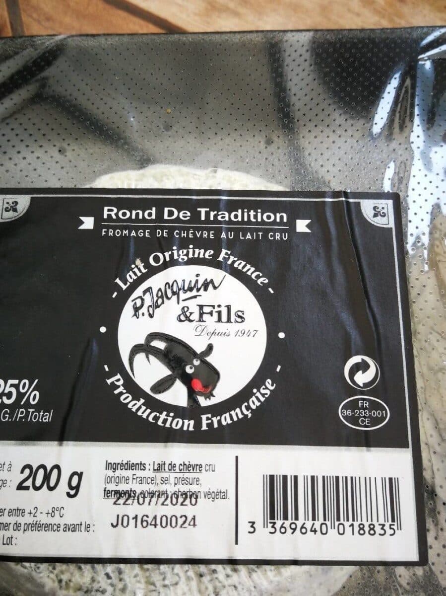 P. Jacquin Rond de traditon packshot