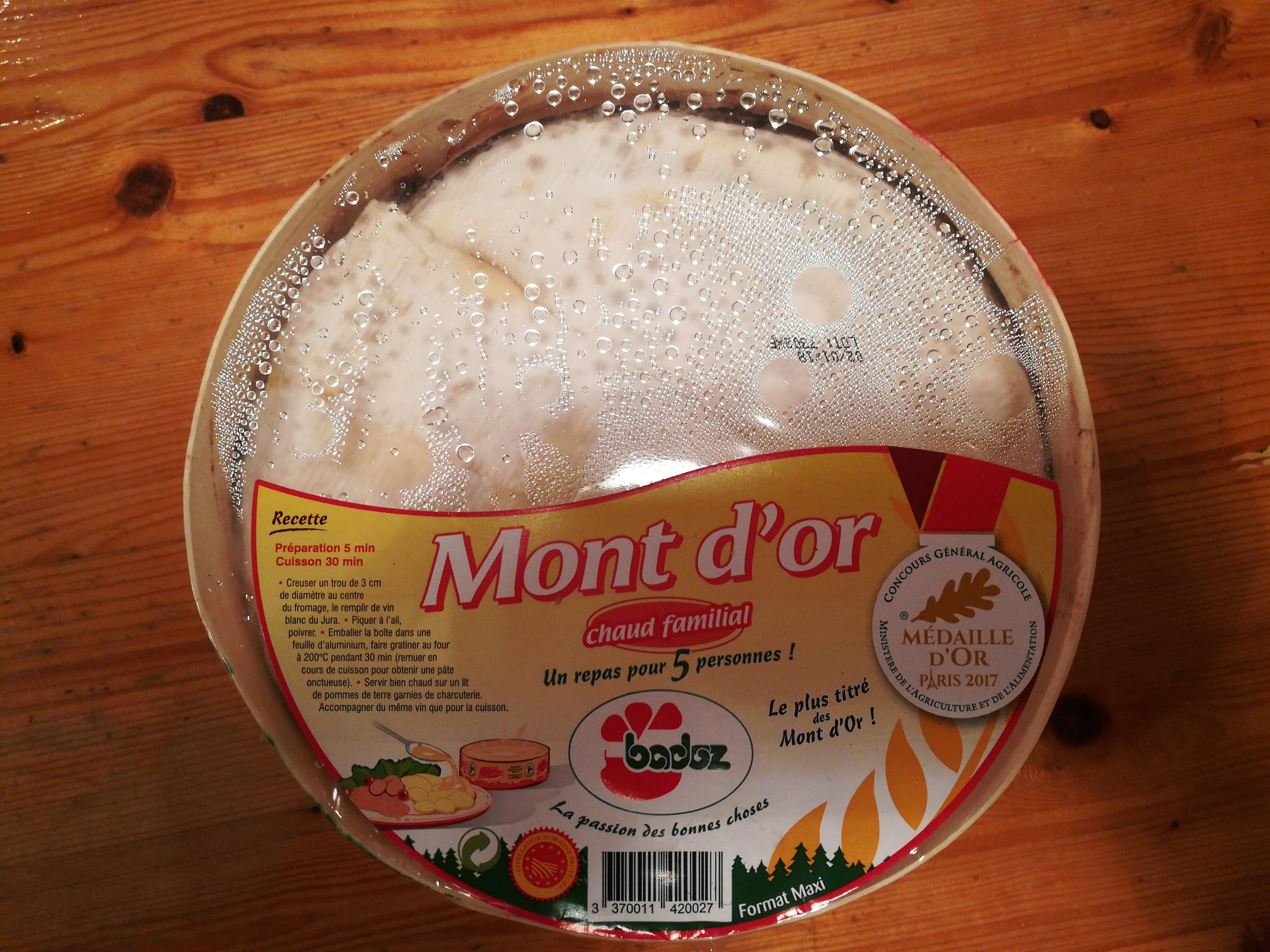 Badoz Mont d'Or packshot