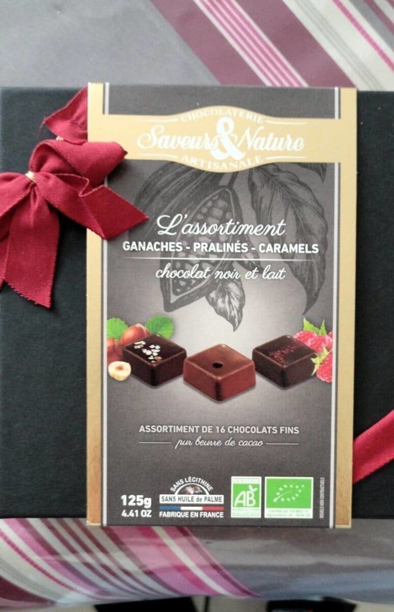 Saveurs et Nature L'assortiment Ganaches-Pralinés-Caramels packshot