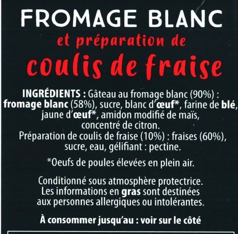 Saint Amour® Gâteau au fromage blanc packshot