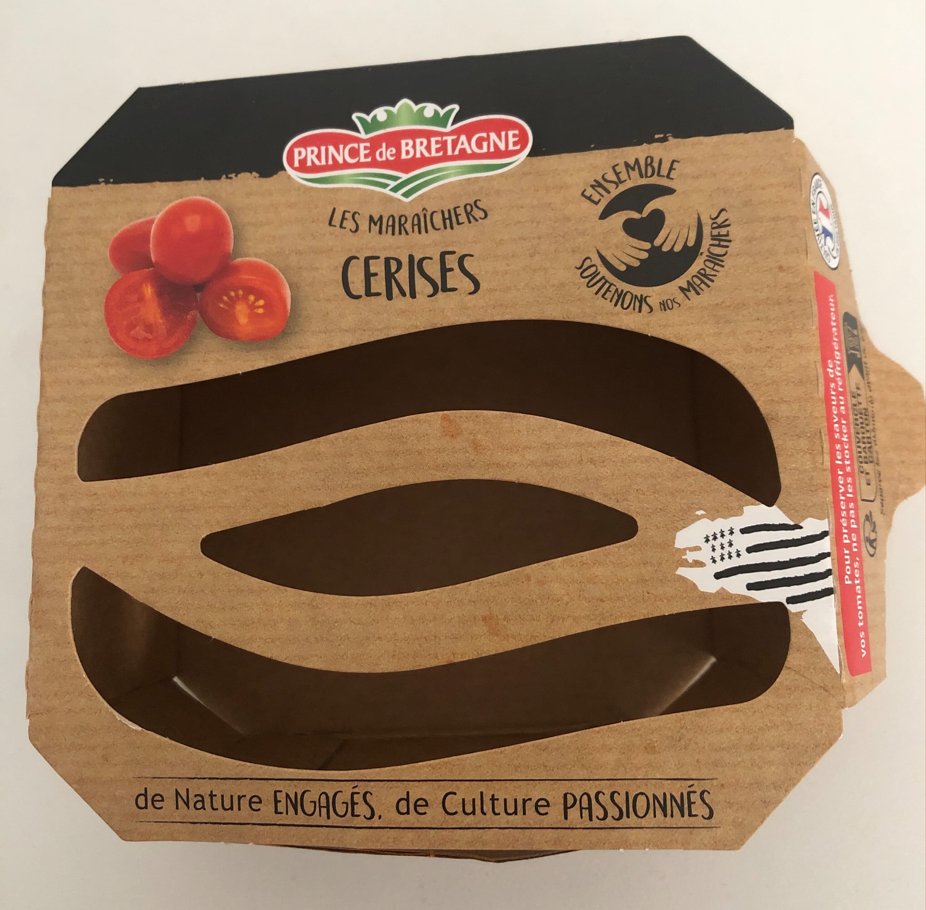 Prince de bretagne Tomates cerises allongées packshot