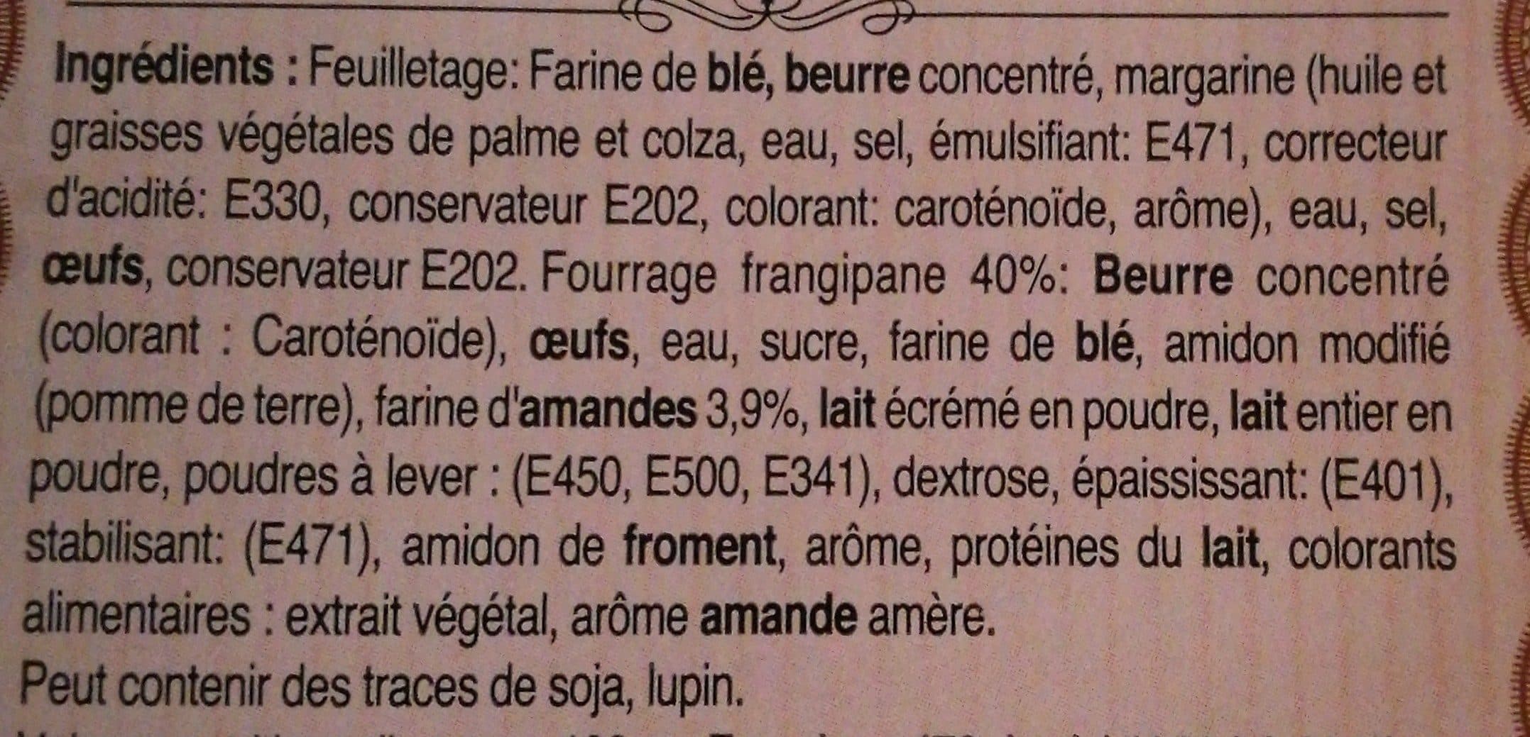Tremven Galette des rois à la frangipane packshot