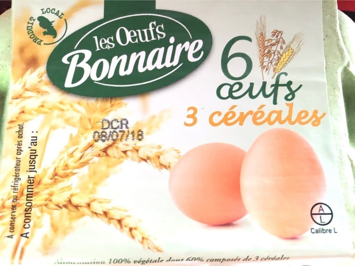 Open Food Facts Les Oeufs Bonnaire packshot