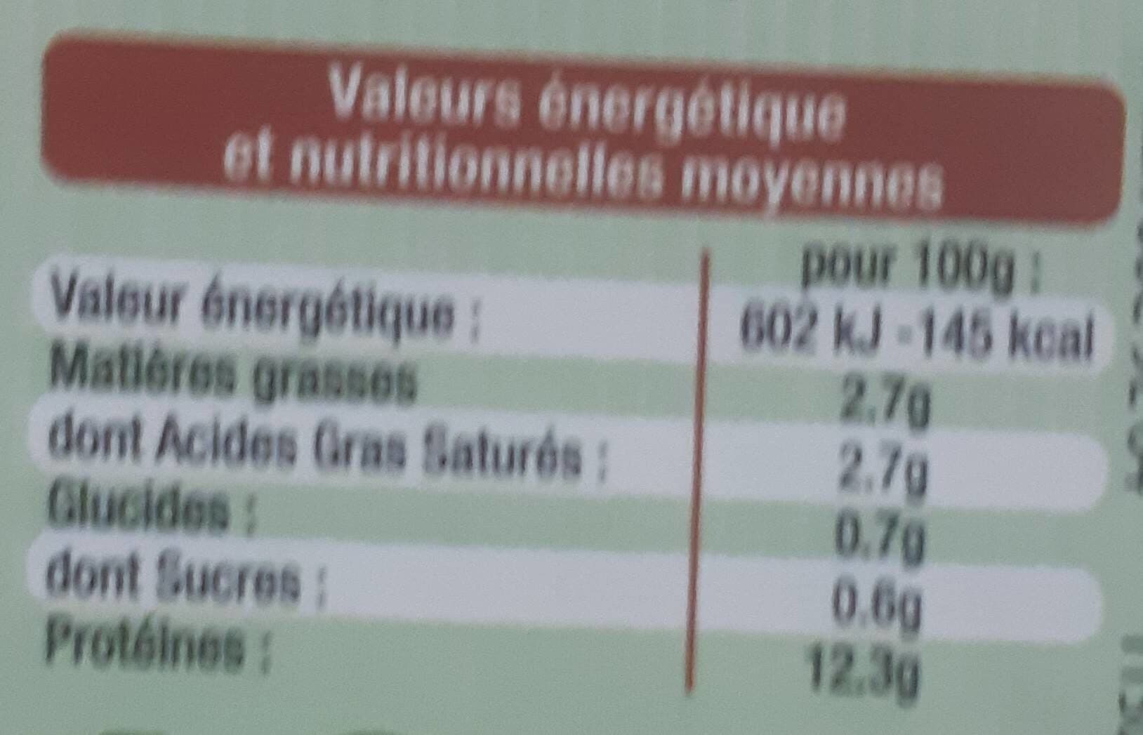 Open Food Facts Les Oeufs Bonnaire packshot