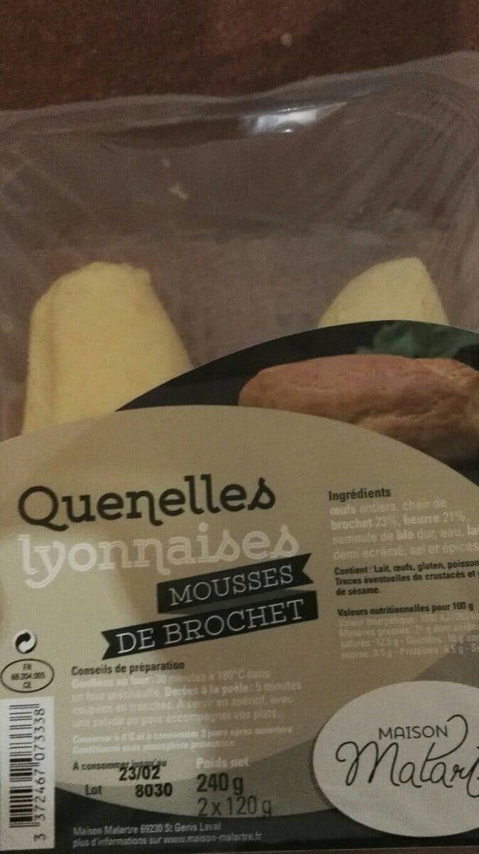 Maison Malartre Quenelles lyonnaises packshot