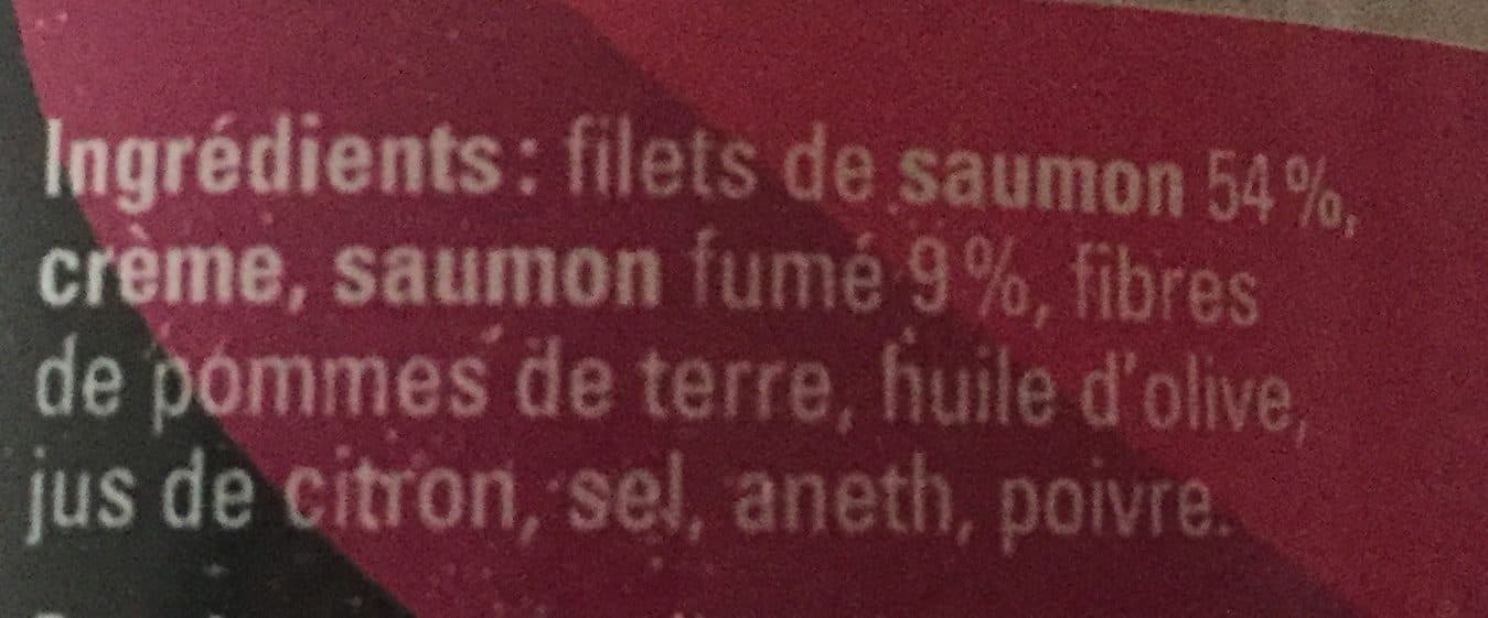 Maison Malartre Rilette de saumon a l'aneth packshot