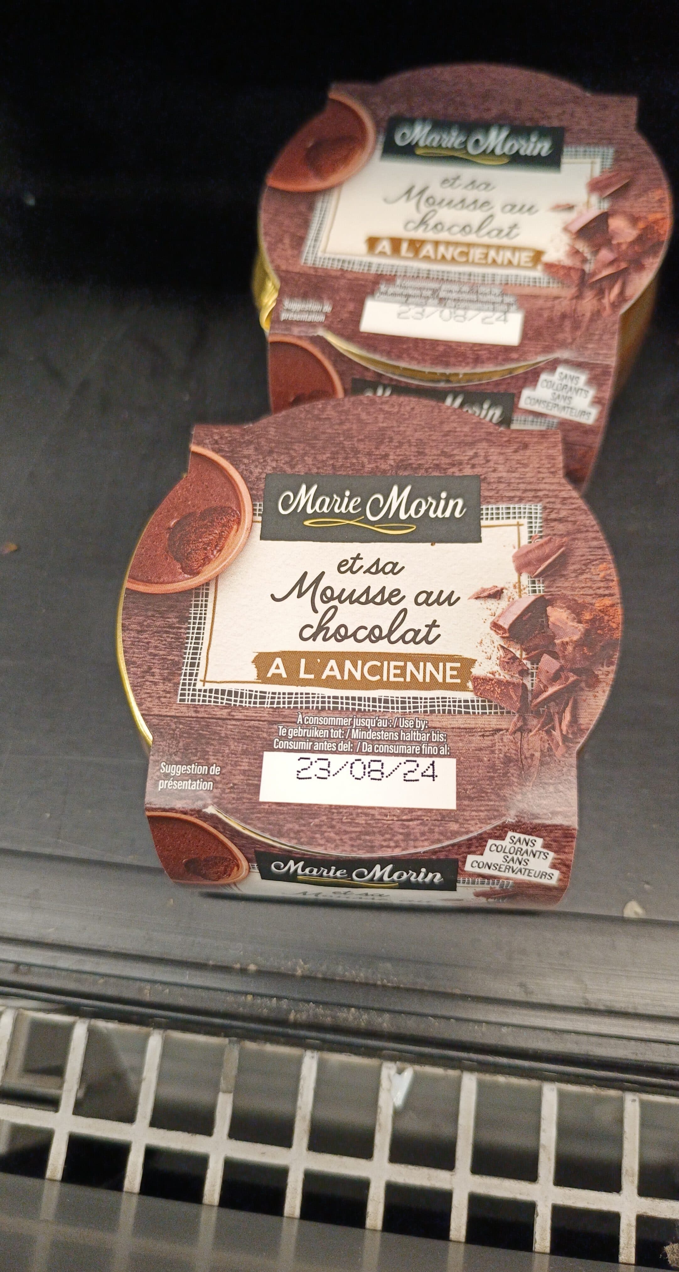 Marie Morin Mousse au chocolat à l'ancienne packshot
