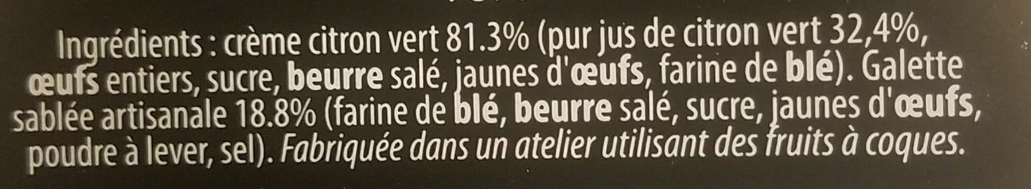 Marie Morin Tarte Au Citron Vert packshot