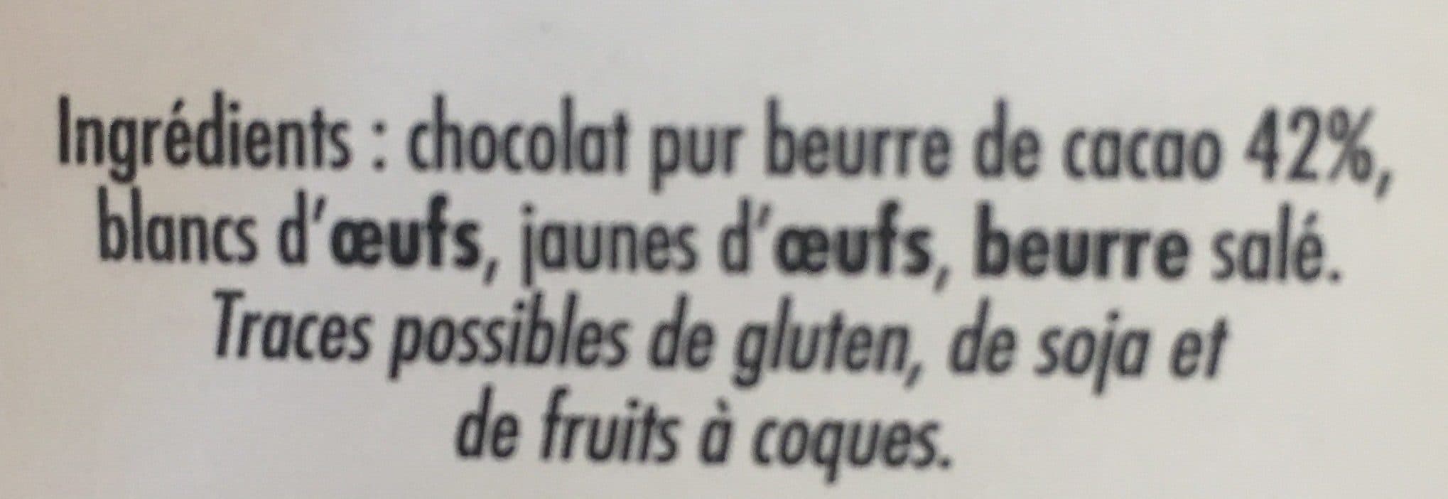 Marie Morin Mousse au chocolat à l'ancienne packshot