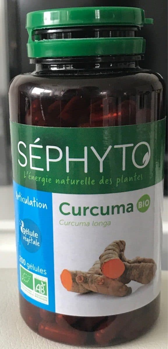Open Food Facts Curcuma pour articulation packshot