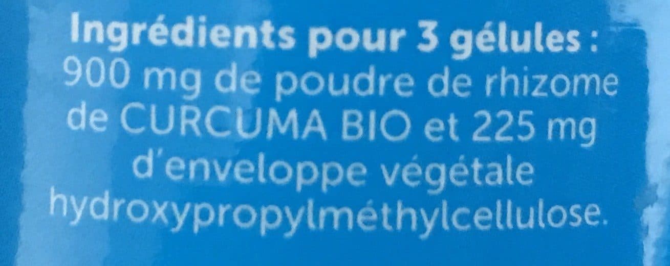 Open Food Facts Curcuma pour articulation packshot