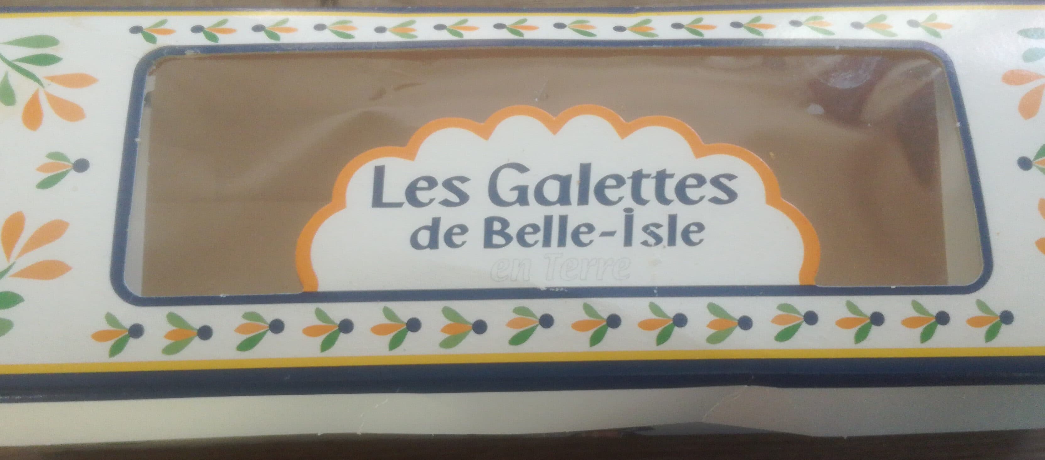 Biscuiterie des iIes Les Galettes de Belle-Isle packshot