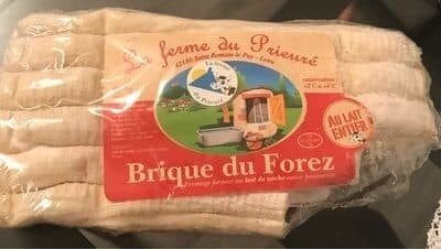 La Ferme Du Prieure Brique du forez packshot