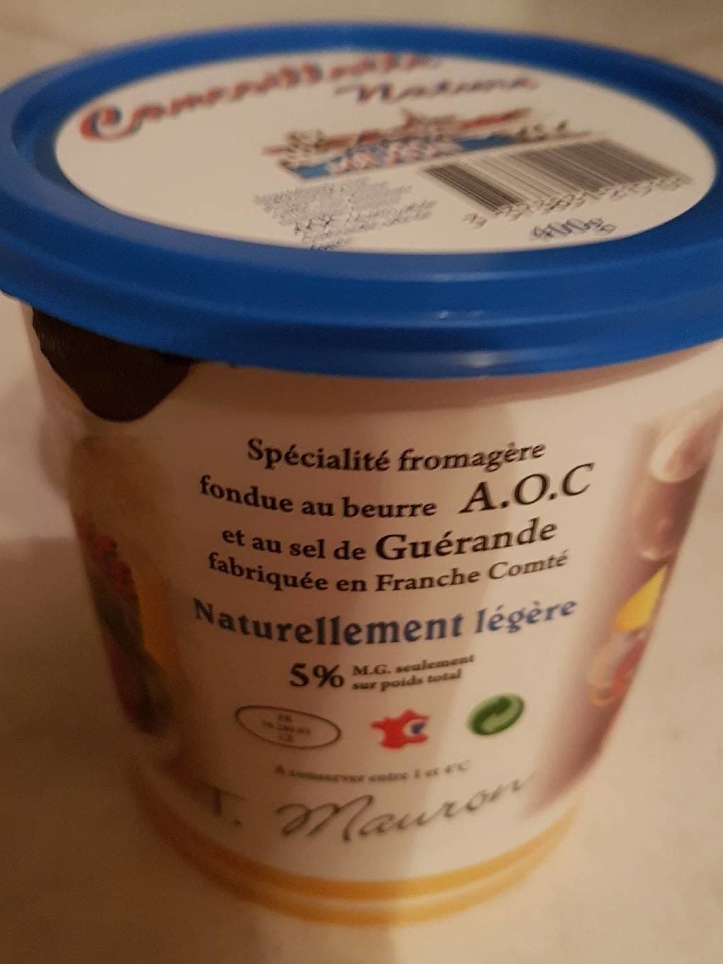 Mauron Cancoillotte nature packshot