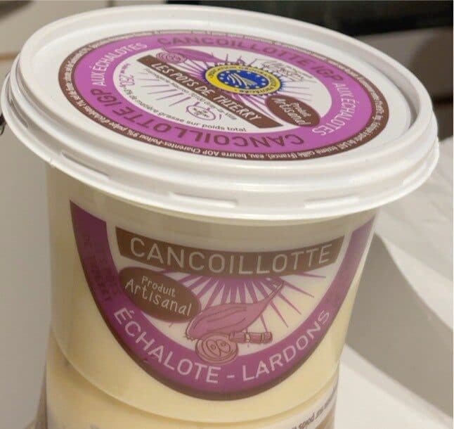 Les Pots de Thierry Cancoillotte échalote lardons packshot