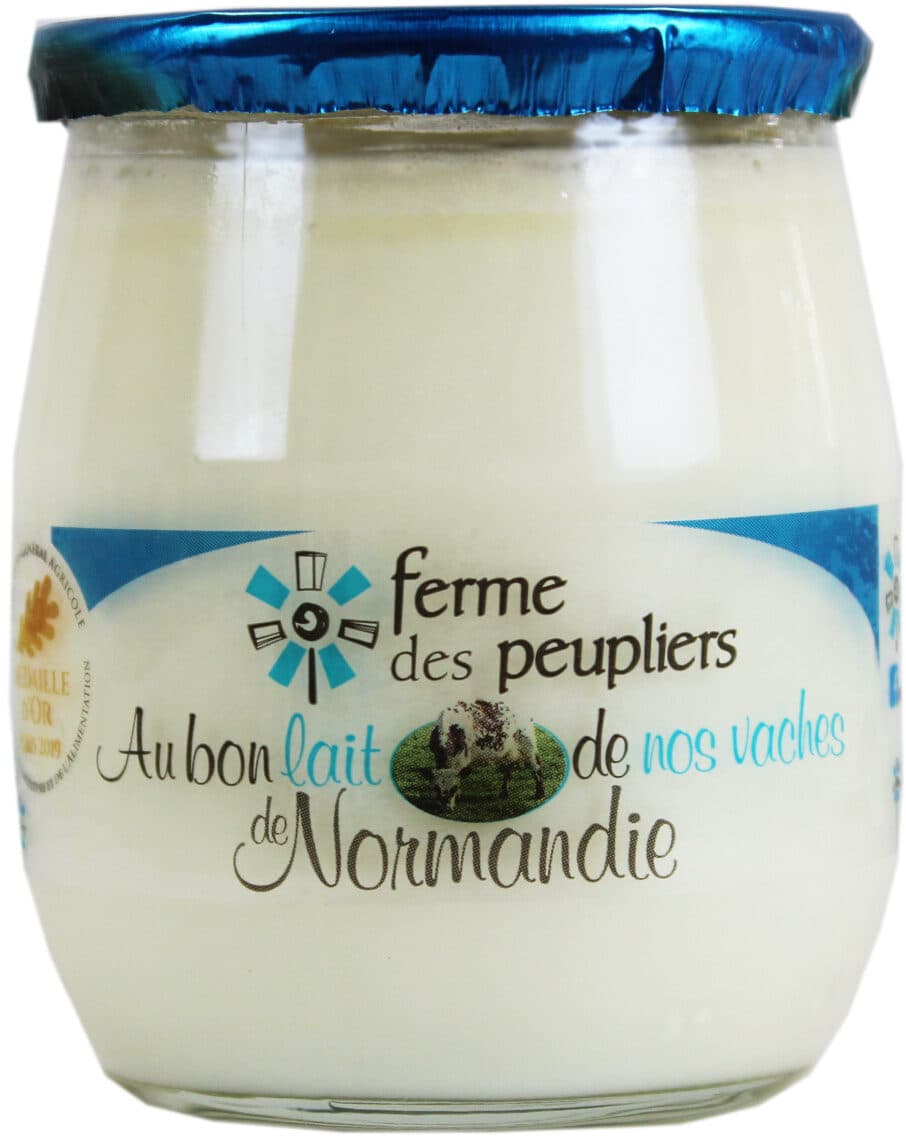 ferme des peupliers Yaourt nature packshot