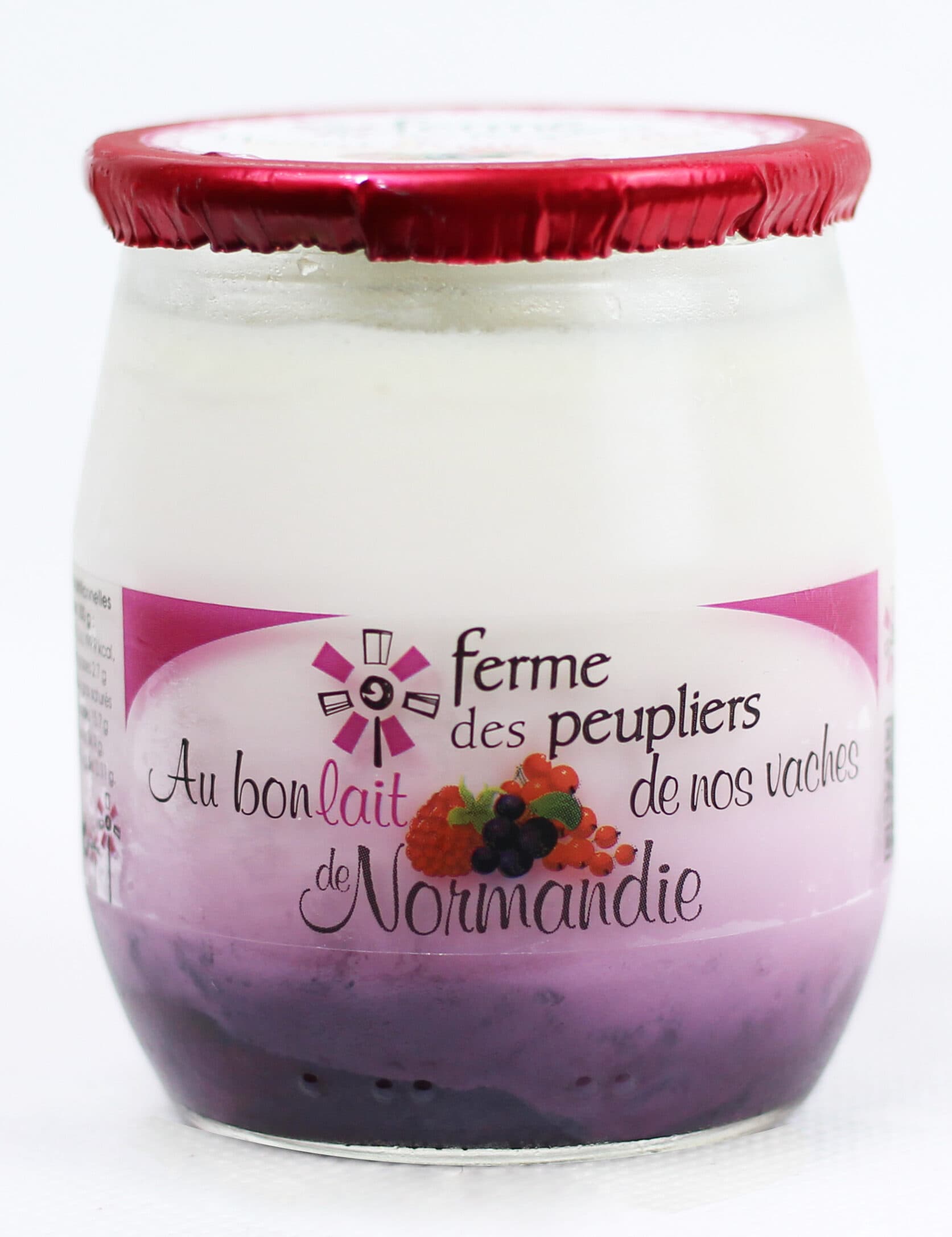 Ferme des Peupliers Yaourt fruits des bois packshot