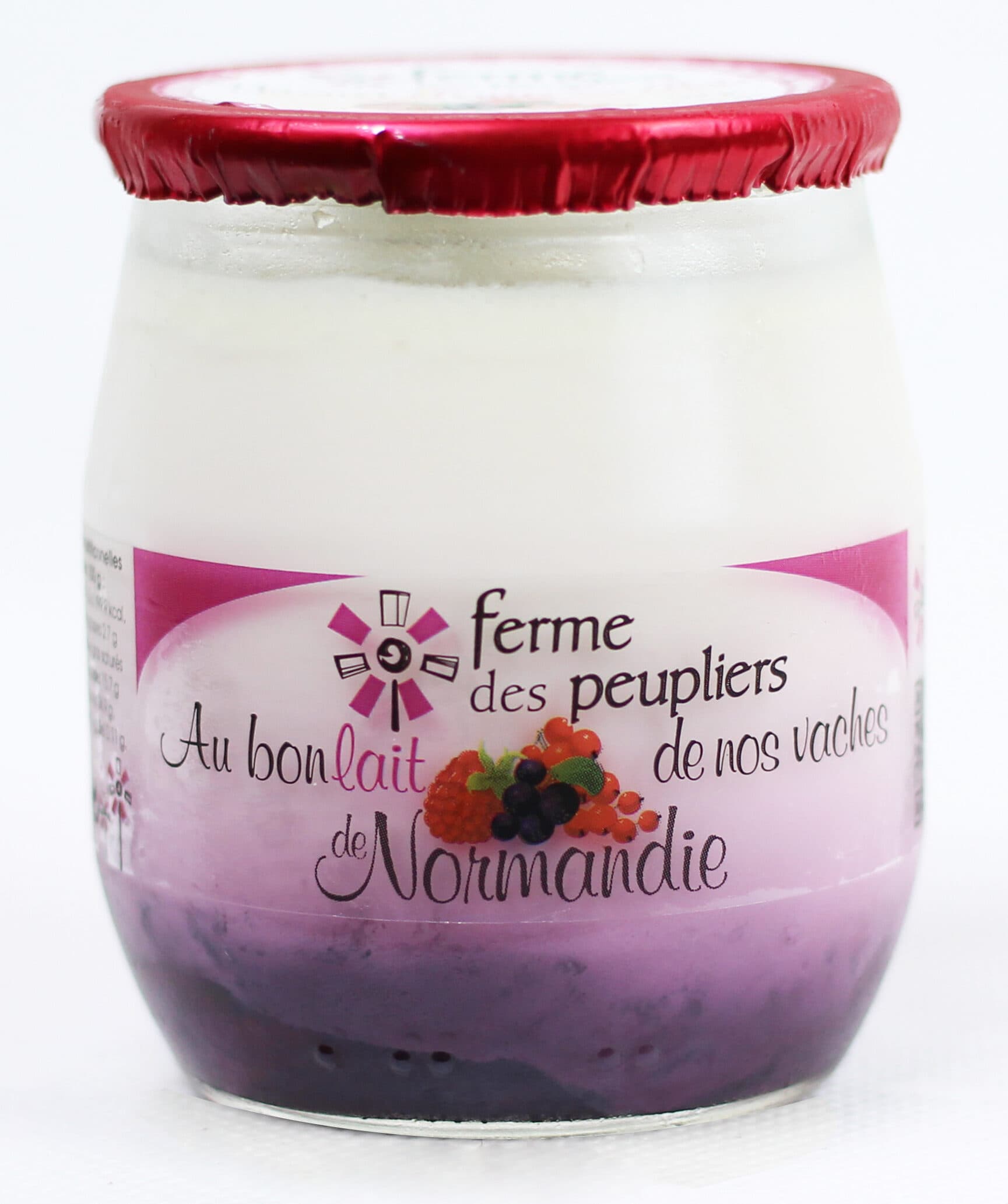 Ferme des peupliers Yaourt fruits des bois packshot
