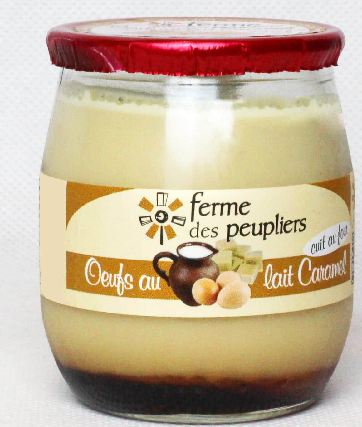 Ferme des peupliers Oeufs au lait caramel packshot