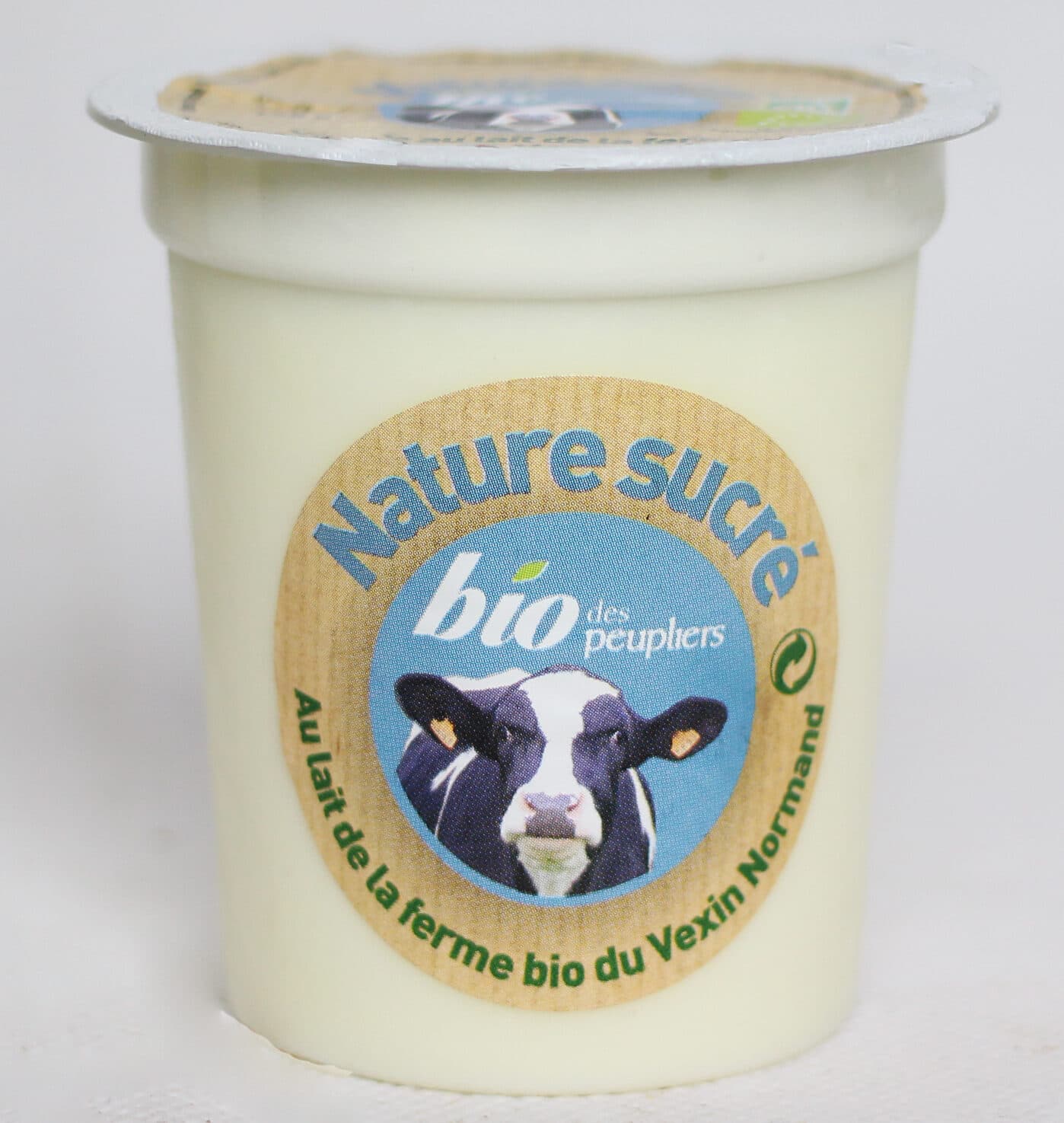 Bio des Peupliers Nature bio brassé nature sucré packshot