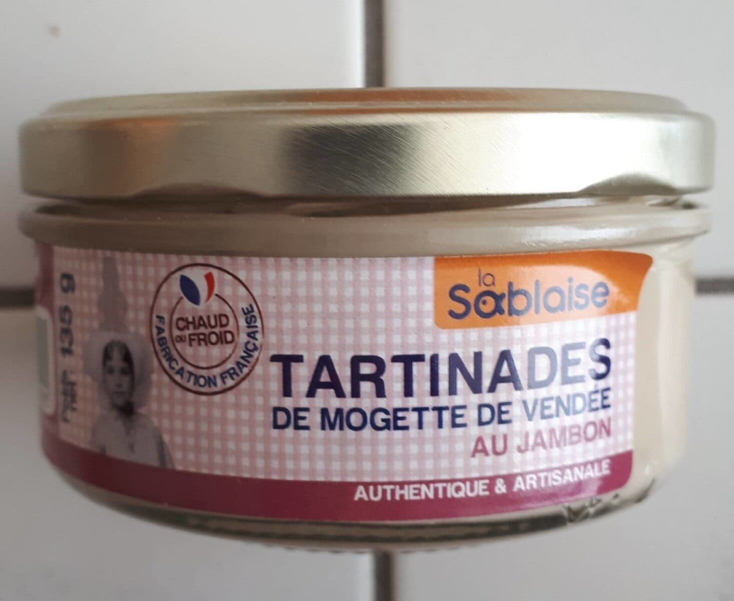La Sablaise Tartinades de Mogettes de Vendée au jambon packshot