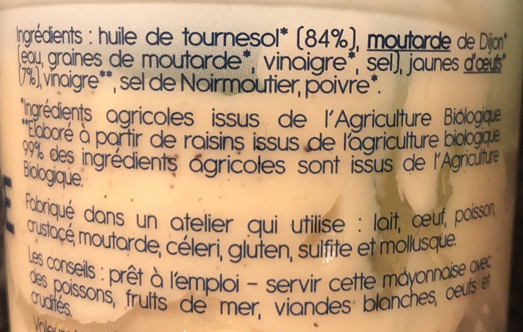 La Sablaiss Mayonnaise Huile Tournesol packshot