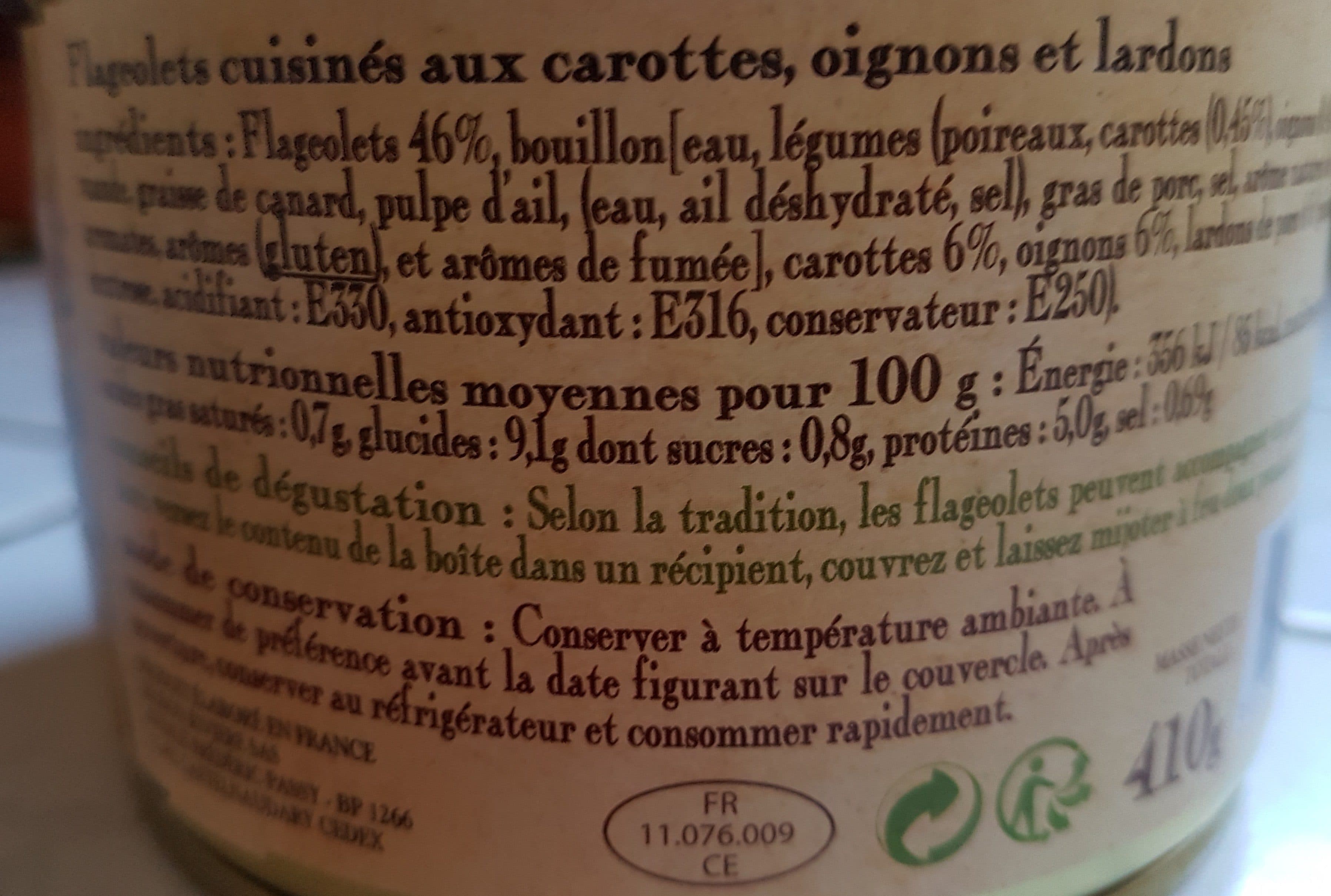 Maison Riviere Flageolets packshot