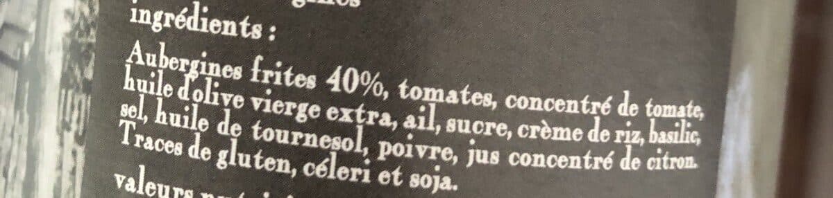 Maison Rivière la riste d'aubergines packshot
