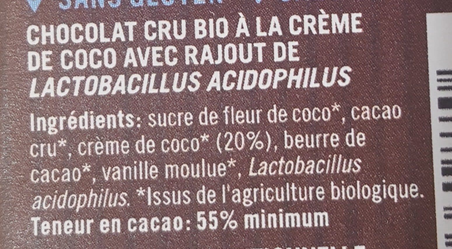 Open Food Facts Combat crème de coco packshot