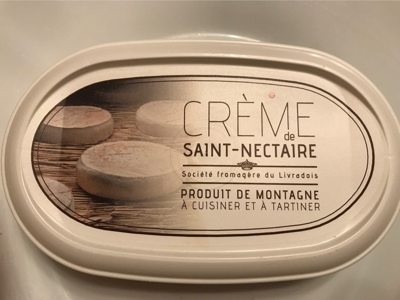 Société Fromagère Du Livradois Crème de Saint-Nectaire packshot