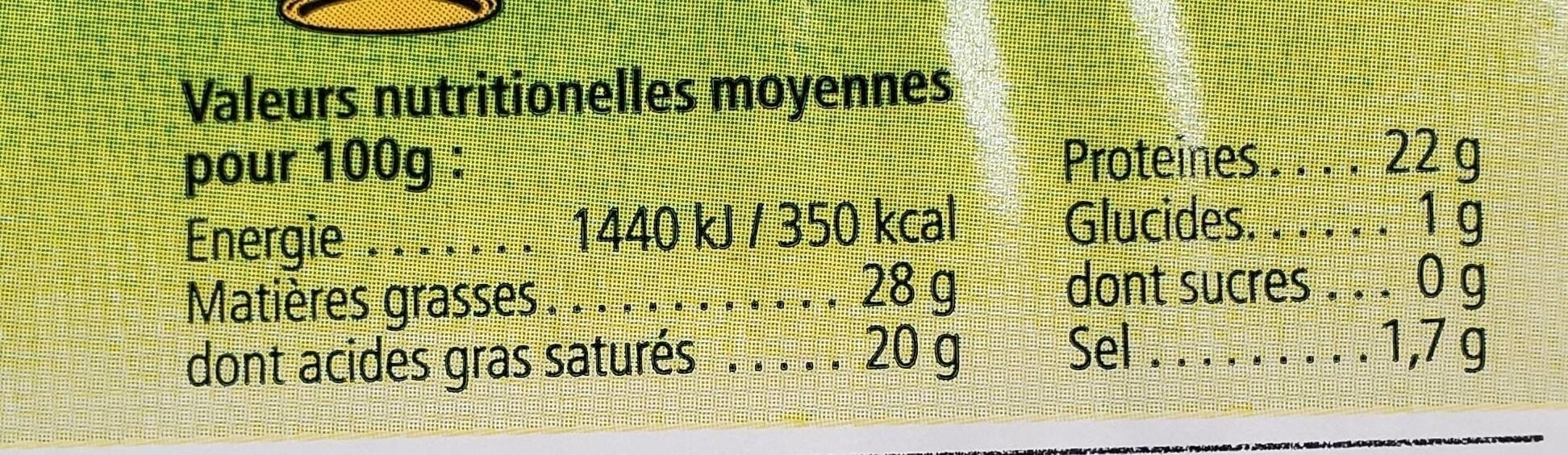 SFL Raclette biologique packshot