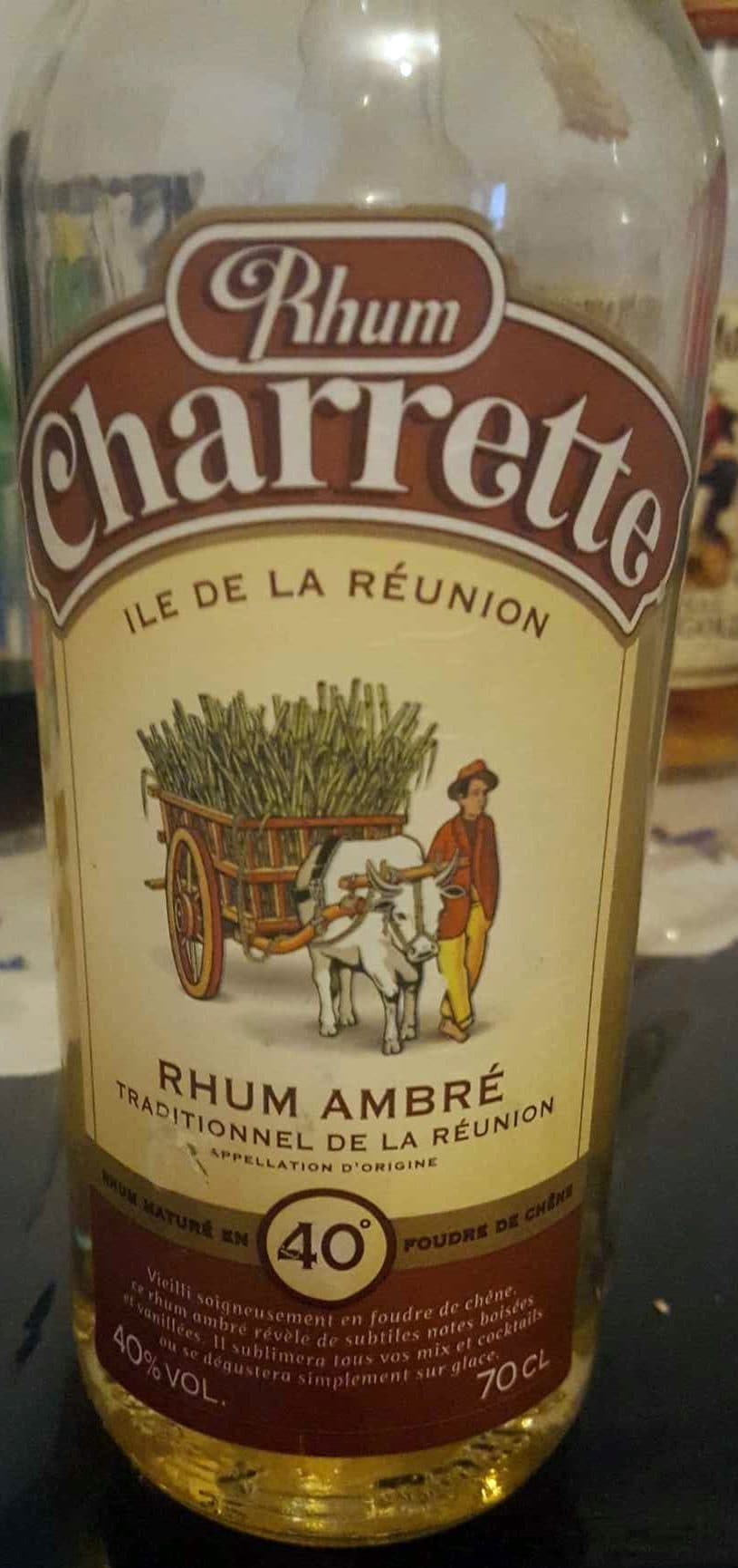 Charrette Rhum ambré packshot