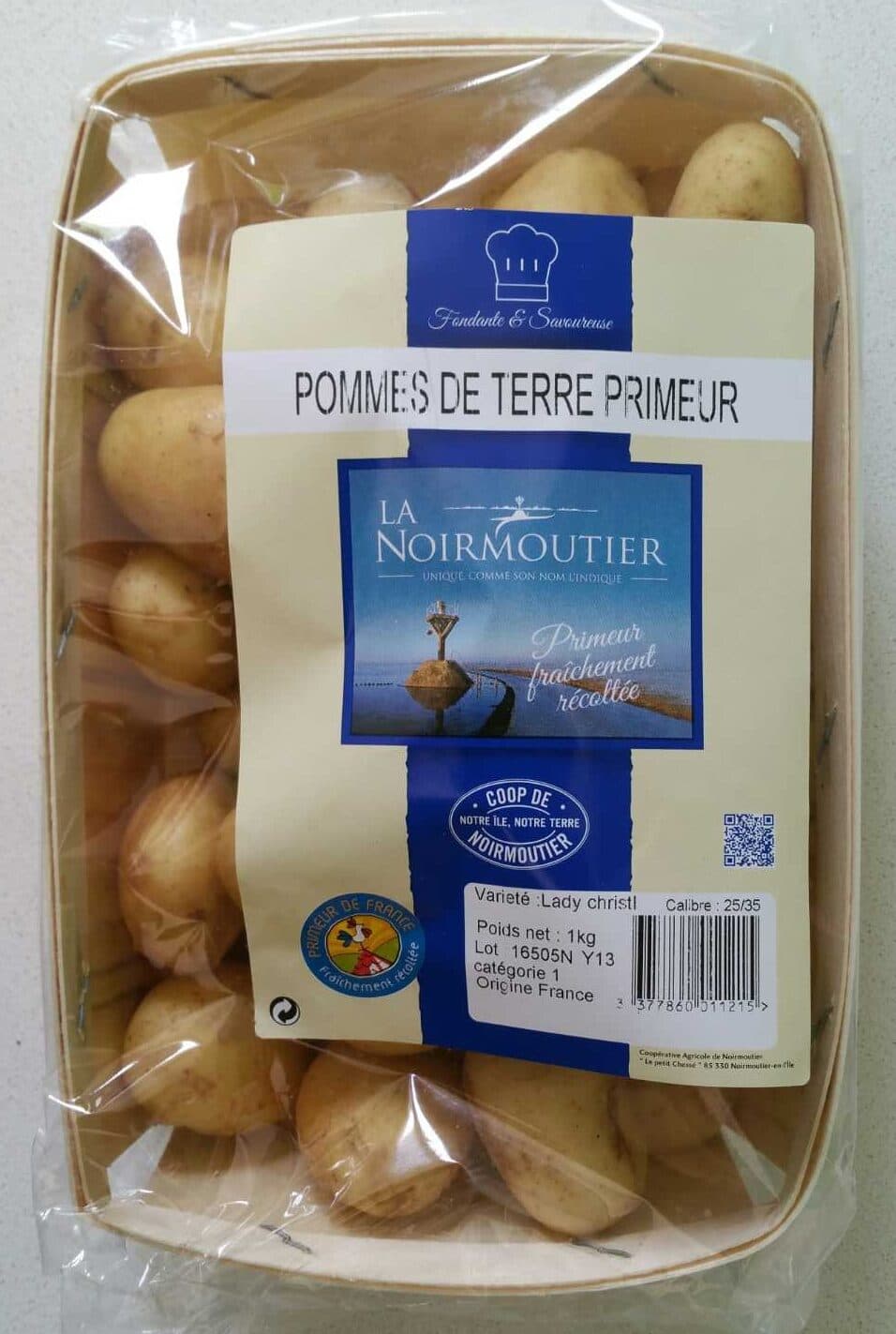 Coop de Noirmoutier Pommes de terre primeur packshot