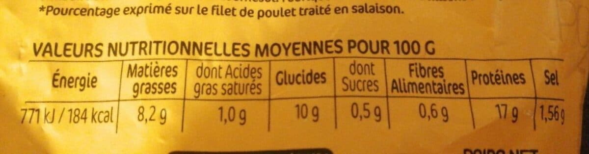 Le Gaulois Crousty de filet de poulet packshot