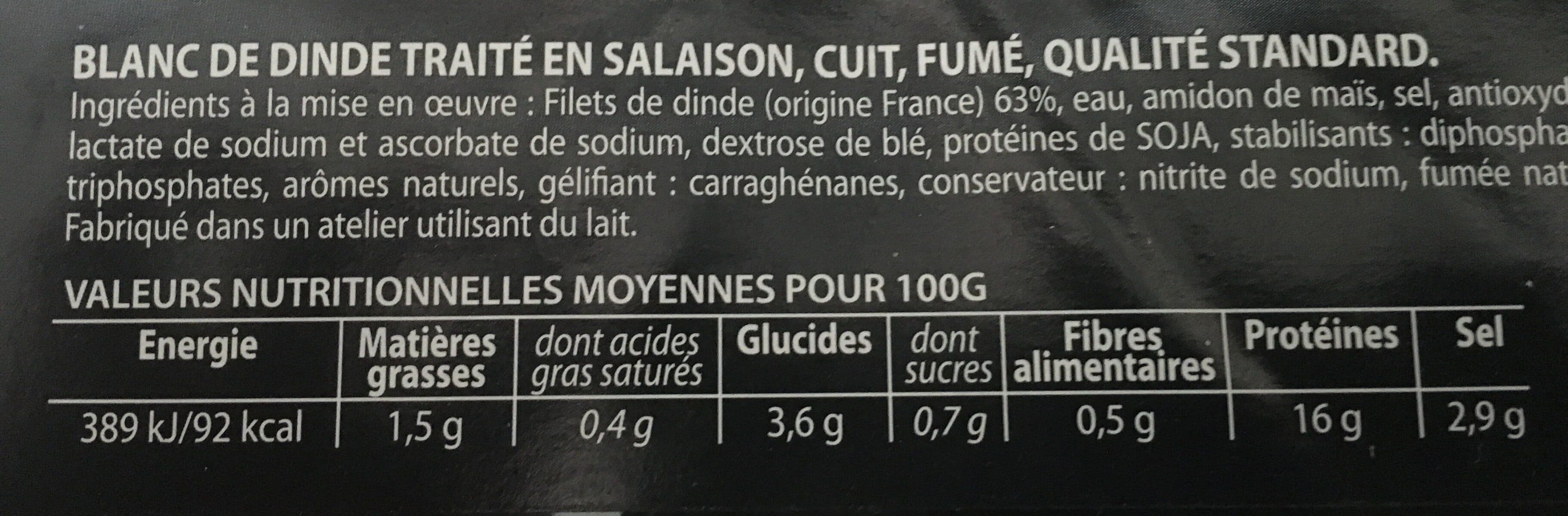 kenza Blanc de dinde fumé au bois de hêtre packshot