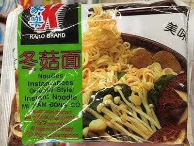 Kailo Nouilles instantanées au goût de champignon packshot