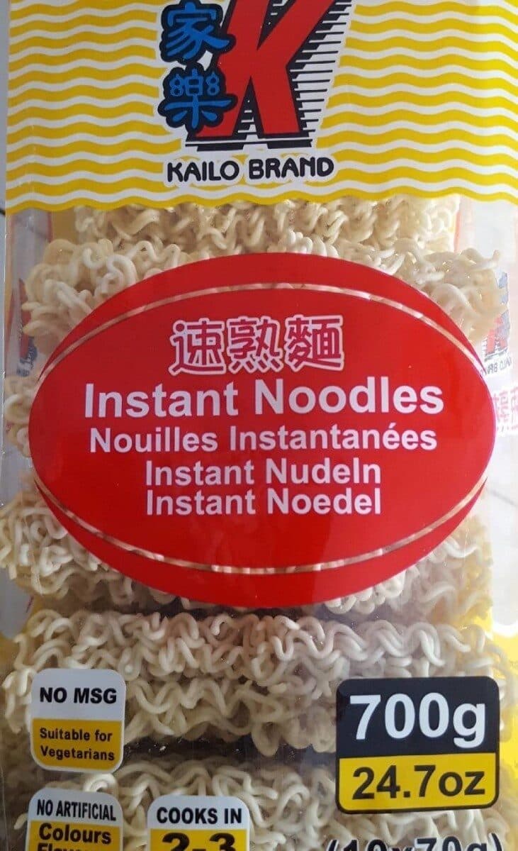 Kailo Brand Instant noodles packshot