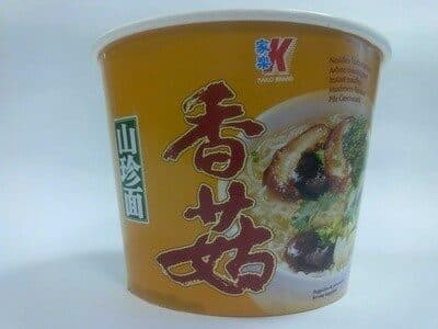 Kailo Brand Instant noodles mushroom flavour packshot
