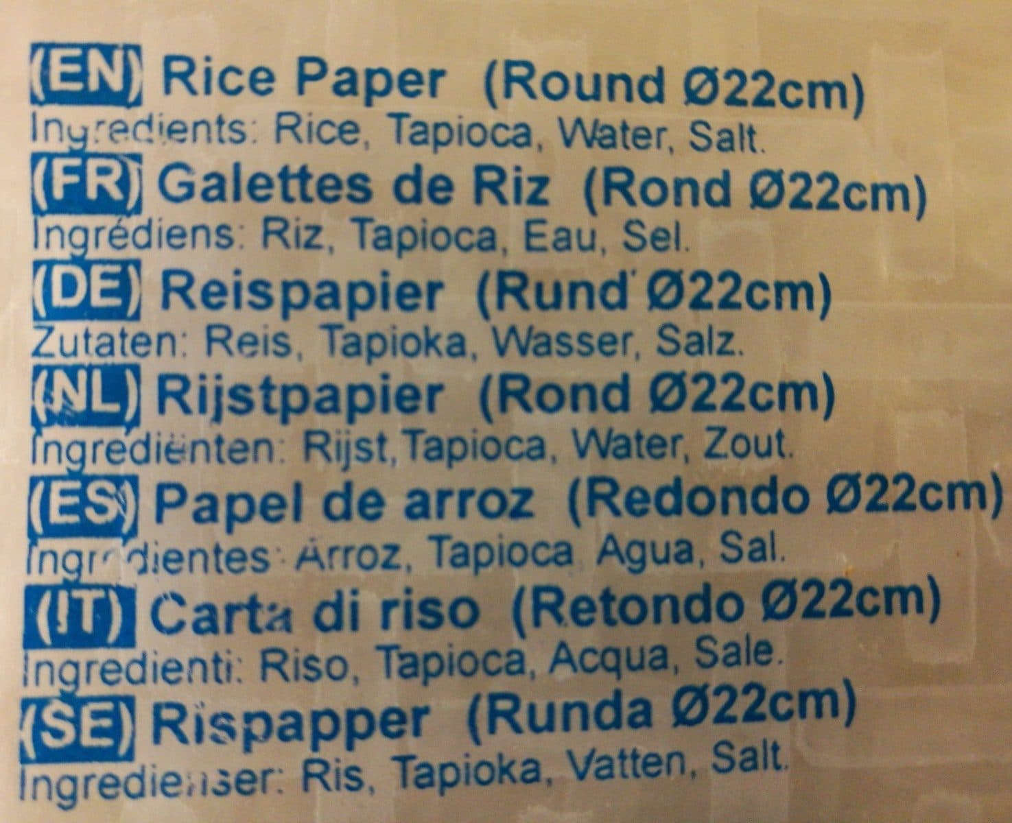 Lion Brand Galette De Riz Ronde 22 CM LION packshot