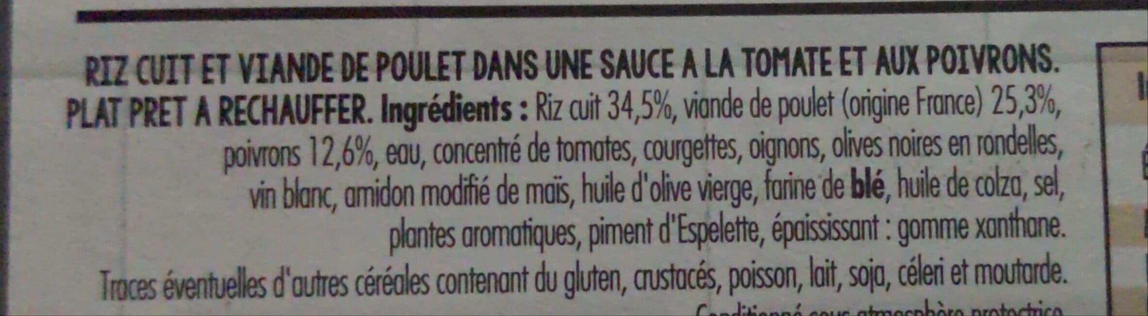 Paul & Louise Poulet Basquaise et Son Riz packshot