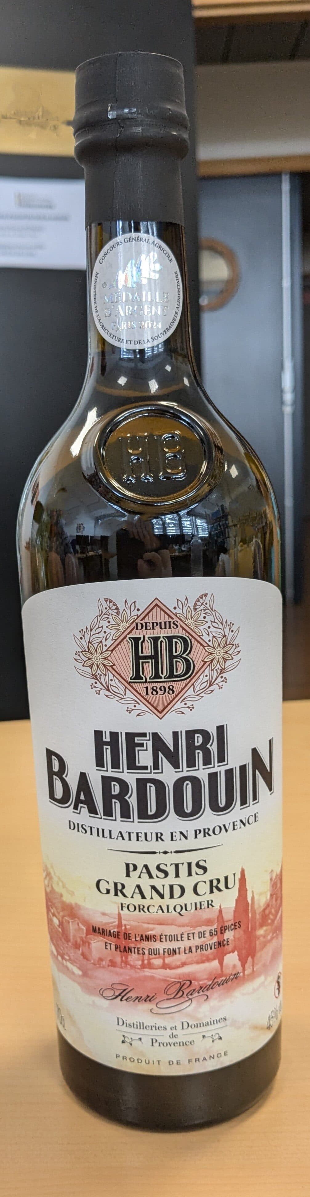 Henri Bardouin Pastis Grand Cru packshot