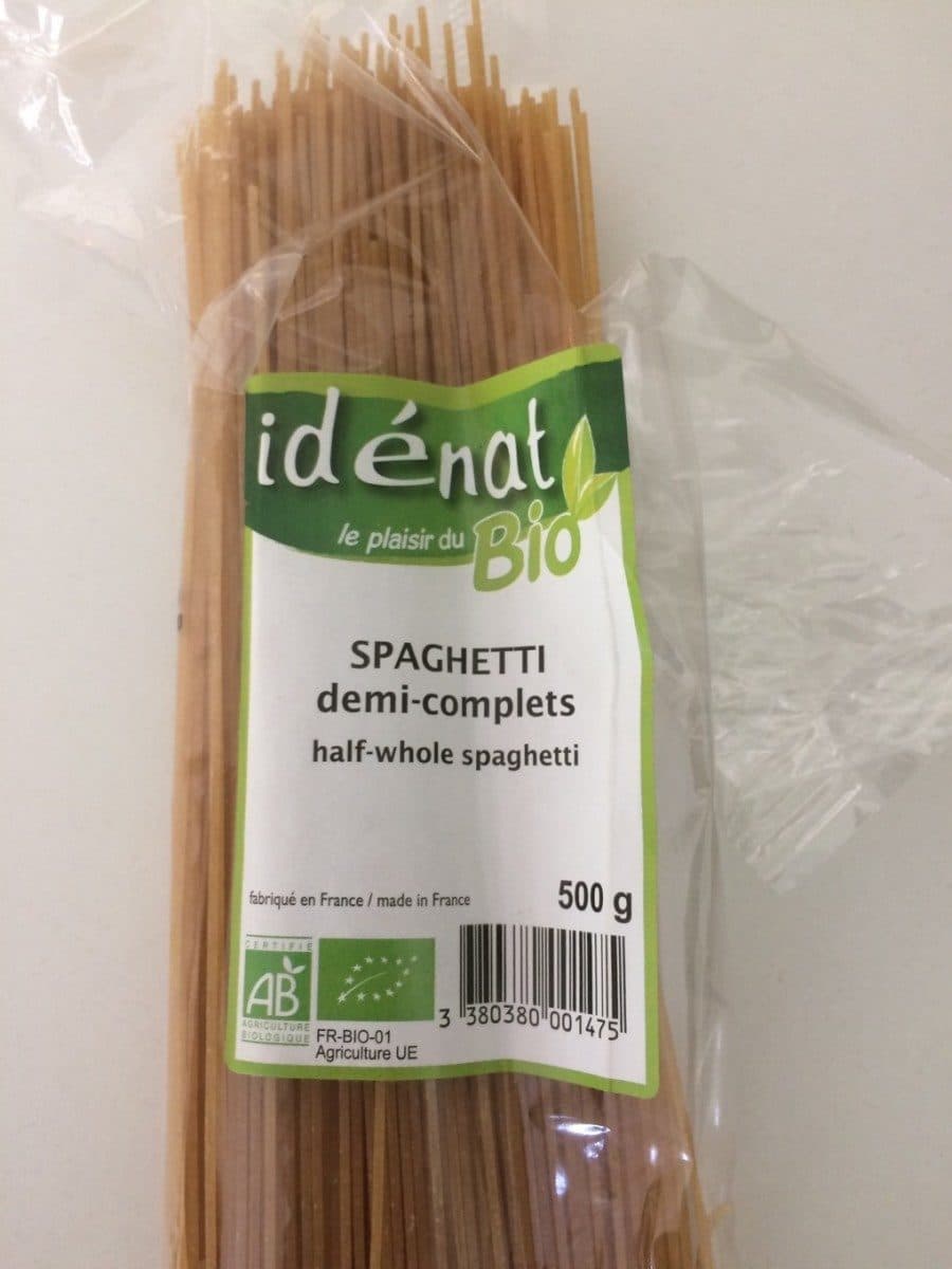 Idénat Idénat spaghetti demi complete packshot