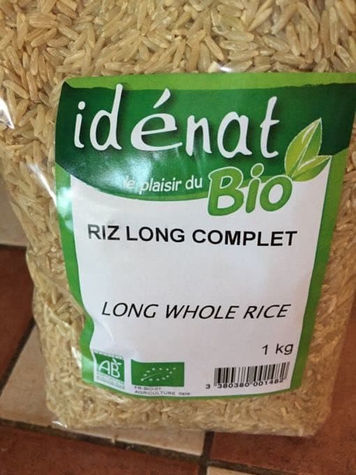 Idénat Riz Long Complet packshot