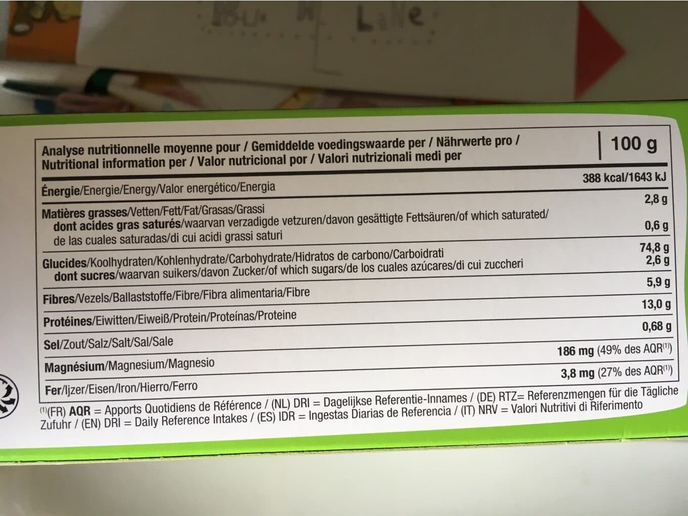Pain des fleurs Le pain des fleurs au sarrasin packshot
