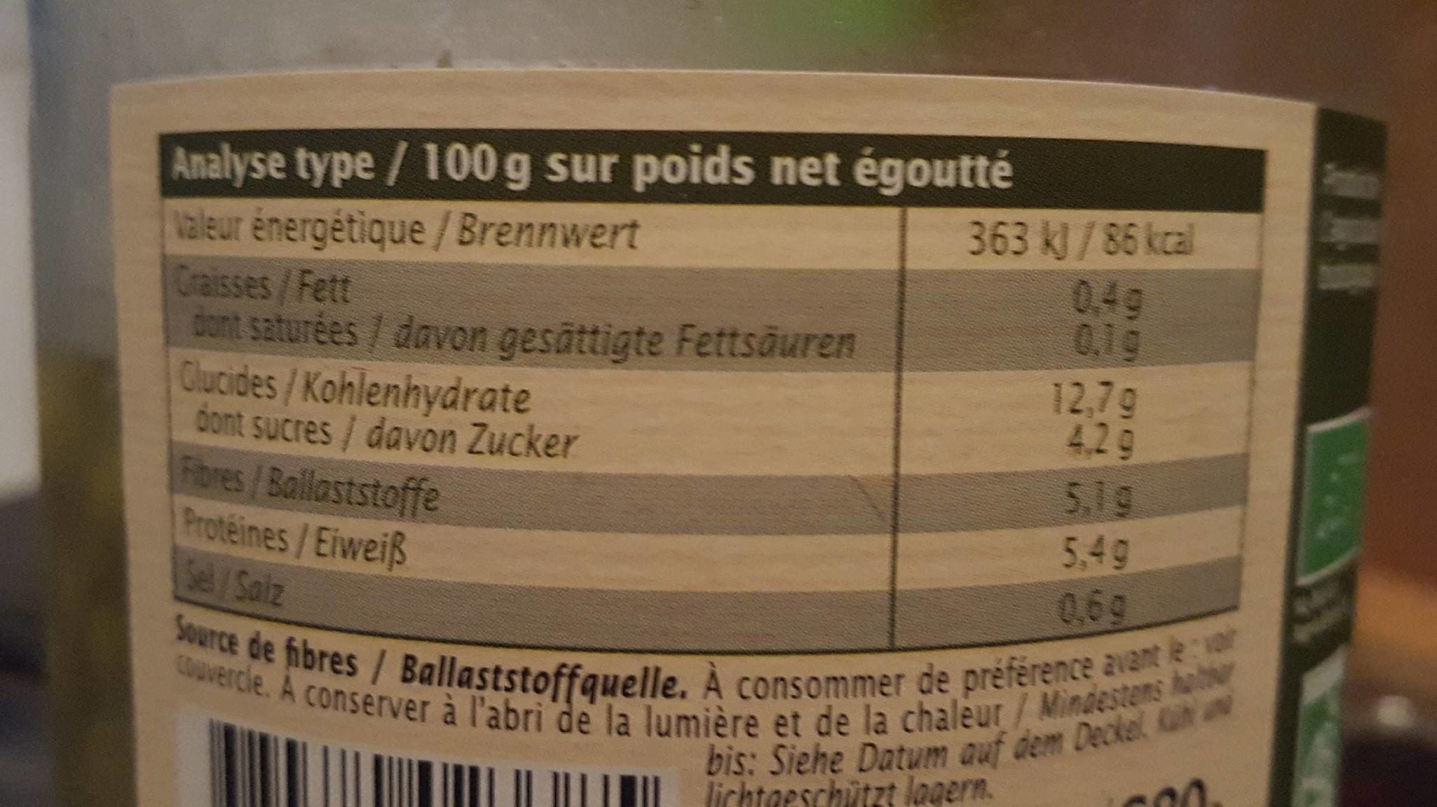 Primeal Petits pois packshot