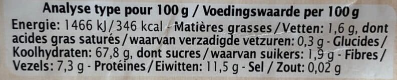 Nature bio Boulgour traditionnel packshot