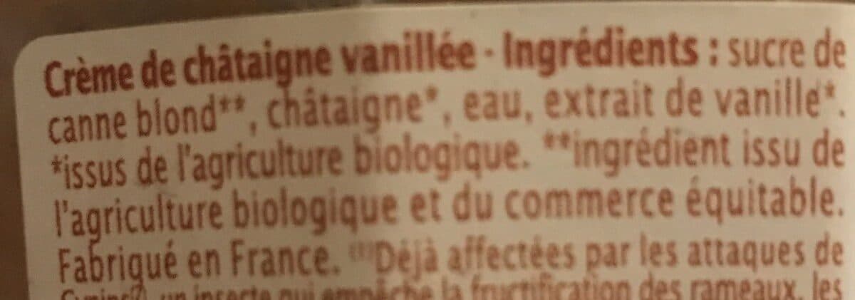 Priméal Crème de chataignes d’Ardèche vanillée packshot