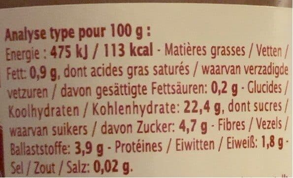 Priméal Purée de châtaigne d'Ardèche nature packshot