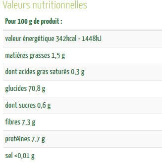 Primeal semoule de maïs-sarrasin packshot